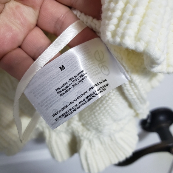 SAM EDELMAN Cream Knit Sweater Vest - Picture 5 of 6